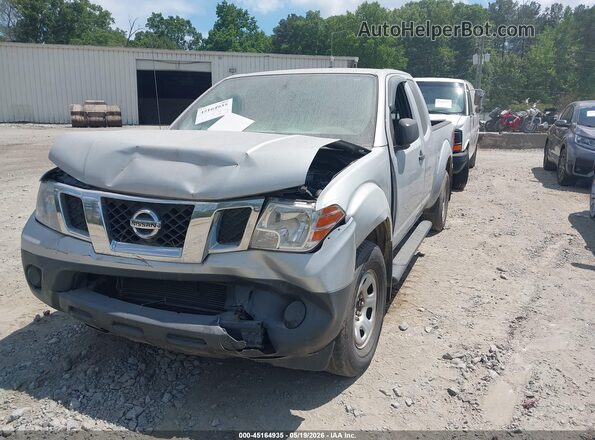 1N6BD0CT6JN736218 2018 NISSAN FRONTIER Silver Передня ліва чверть