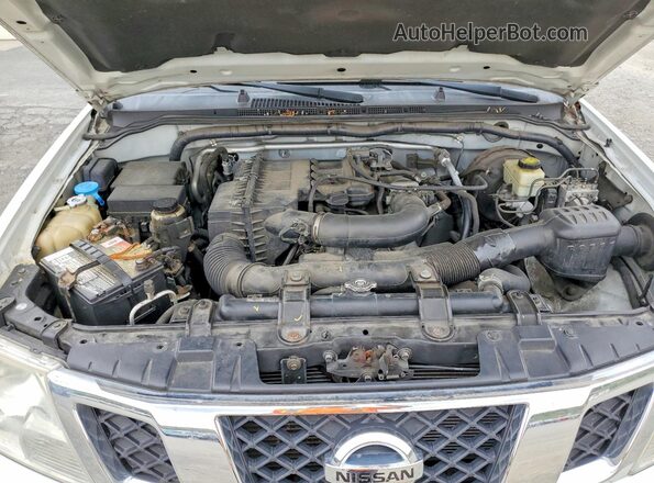 1N6BD0CT7GN744210 2016 NISSAN FRONTIER Белый Вид задней части салона