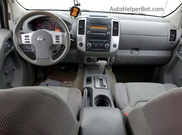 1N6BD0CT7GN744210 2016 NISSAN FRONTIER Белый Вид панели приборов