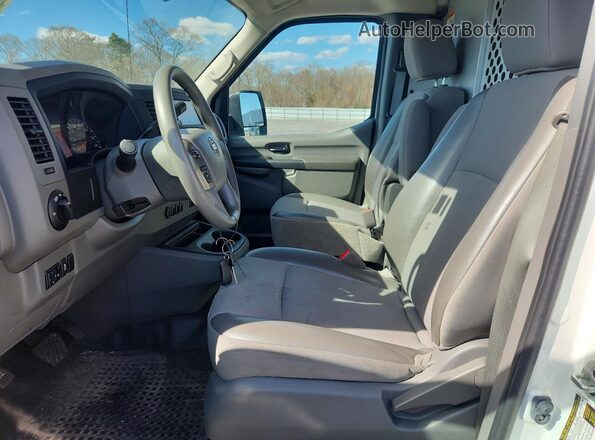 1N6BF0KY2KN806547 2019 NISSAN NV White წინა სალონის ხედი