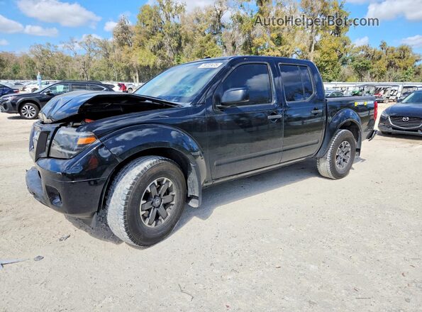 1N6DD0ERXJN763707 2018 NISSAN FRONTIER Черный Передняя левая четверть