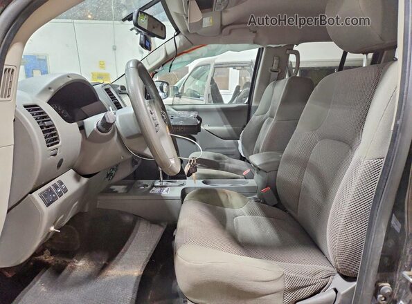 1N6ED0EB3LN722989 2020 NISSAN FRONTIER Black წინა სალონის ხედი