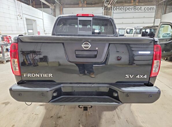 1N6ED0EB3LN722989 2020 NISSAN FRONTIER Black უკანა ხედი