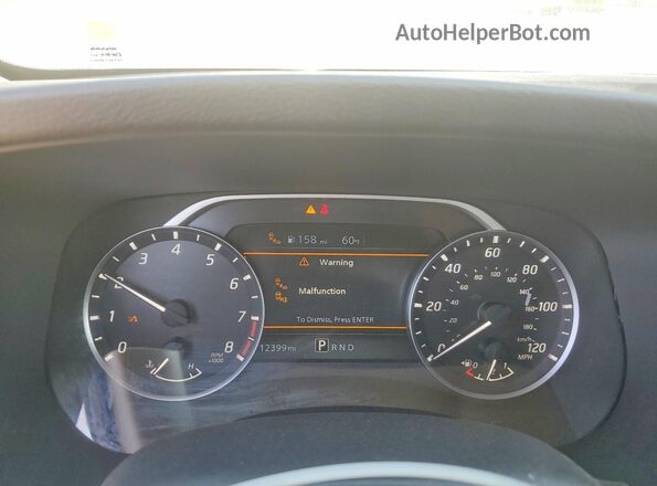 1N6ED1CL1RN674547 2024 NISSAN FRONTIER Gray Вид щитка приладів