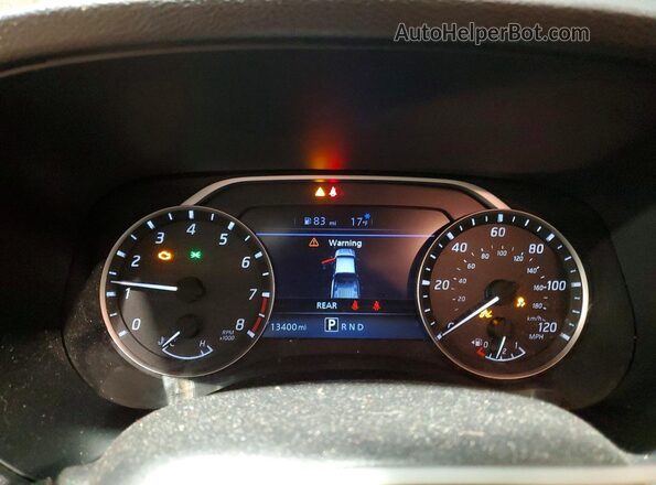 1N6ED1CL5RN642717 2024 NISSAN FRONTIER Серый Вид щитка приборов