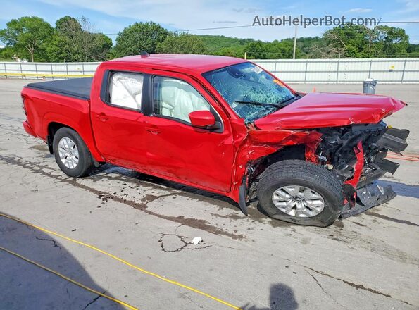 1N6ED1EK6NN618554 2022 NISSAN FRONTIER Красный Передняя правая четверть