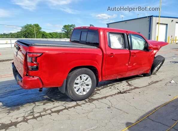 1N6ED1EK6NN618554 2022 NISSAN FRONTIER Красный Задняя правая четверть