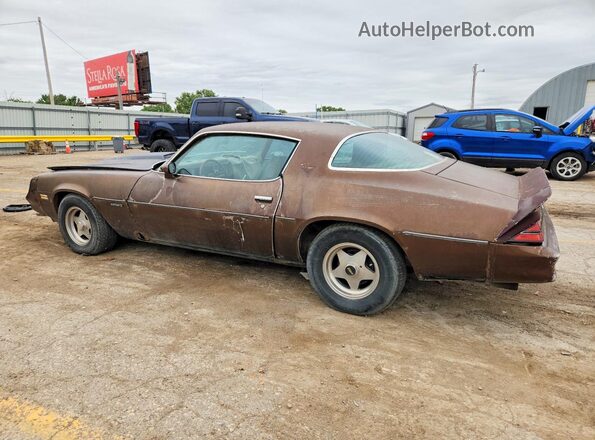 1S87L9L615516 1979 CHEVROLET CAMARO Коричневый Задняя левая четверть
