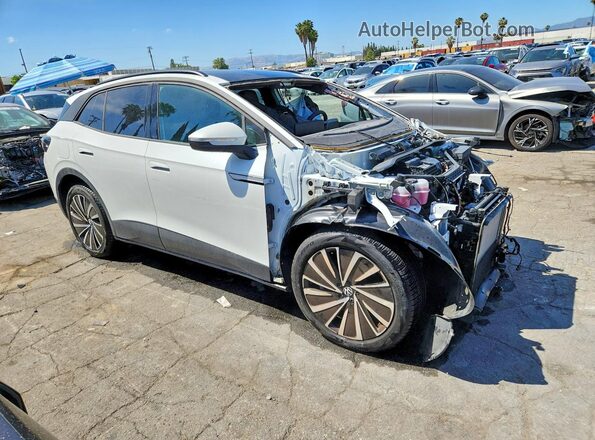 1V25MPE81RC009673 2024 VOLKSWAGEN ID.4 White Front right