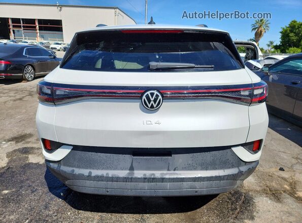1V25MPE81RC009673 2024 VOLKSWAGEN ID.4 White Rear view
