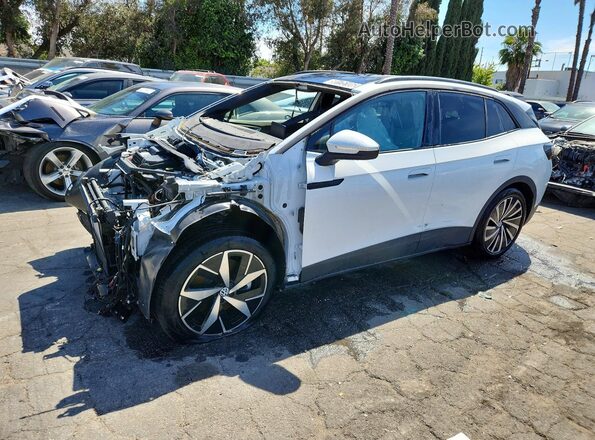 1V25MPE81RC009673 2024 VOLKSWAGEN ID.4 White Front left