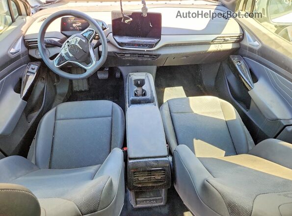 1V25MPE81RC009673 2024 VOLKSWAGEN ID.4 White Dashboard view
