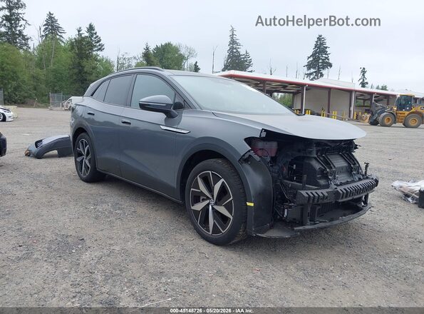 1V25MPE87PC015989 2023 VOLKSWAGEN ID.4 Gray Przód prawy