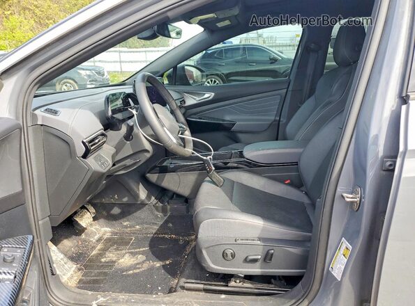 1V26NPE85PC023204 2023 VOLKSWAGEN ID.4 Gray Вид салону спереду
