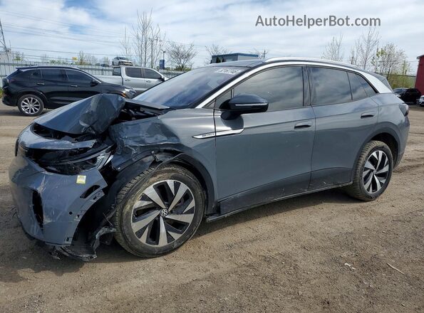 1V26NPE85PC023204 2023 VOLKSWAGEN ID.4 Gray Передня ліва чверть