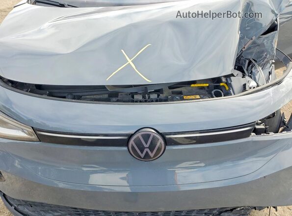 1V26NPE85PC023204 2023 VOLKSWAGEN ID.4 Gray Вид підкапотного простору
