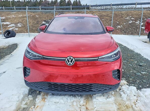 1V27SPE80RC005841 2024 VOLKSWAGEN ID.4 Красный Вид спереди