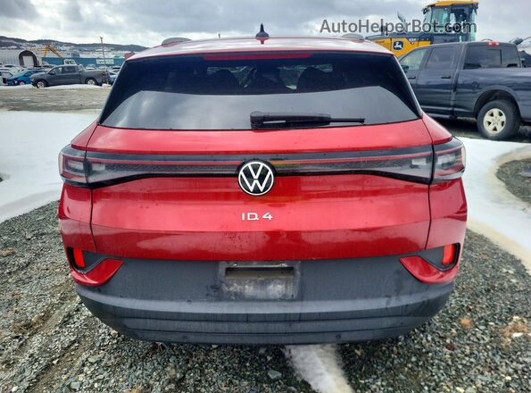 1V27SPE80RC005841 2024 VOLKSWAGEN ID.4 Красный Вид сзади