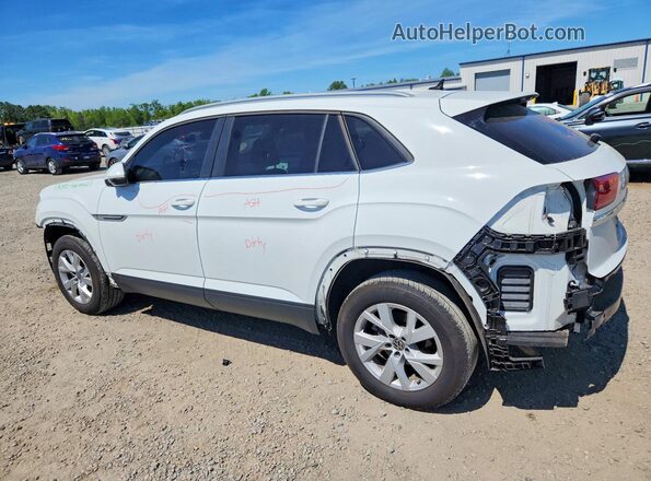 1V2AC2CA8MC227693 2021 VOLKSWAGEN ATLAS Белый Задняя левая четверть