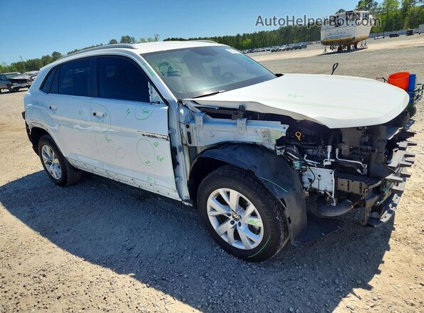 1V2AC2CA8MC227693 2021 VOLKSWAGEN ATLAS Белый Передняя правая четверть