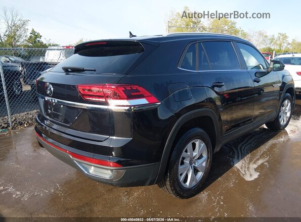 1V2AC2CA8MC237799 2021 VOLKSWAGEN ATLAS Черный Задняя правая четверть