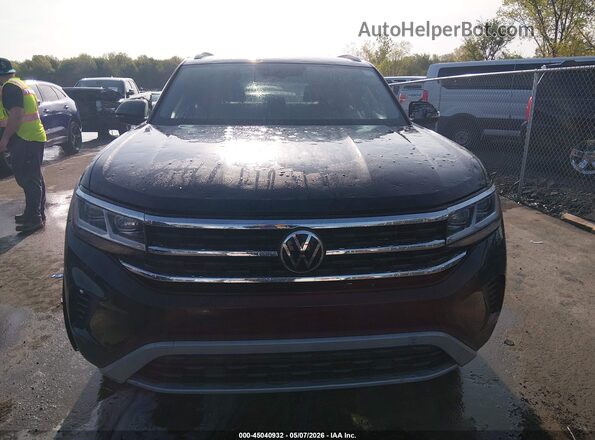 1V2AC2CA8MC237799 2021 VOLKSWAGEN ATLAS Черный Вид щитка приборов