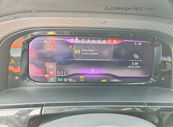 1V2AE2CA6RC211638 2024 VOLKSWAGEN ATLAS Black Widok zestawu wskaźników