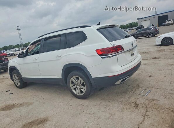 1V2AP2CA0MC504745 2021 VOLKSWAGEN ATLAS Белый Задняя левая четверть