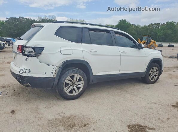 1V2AP2CA0MC504745 2021 VOLKSWAGEN ATLAS Белый Задняя правая четверть
