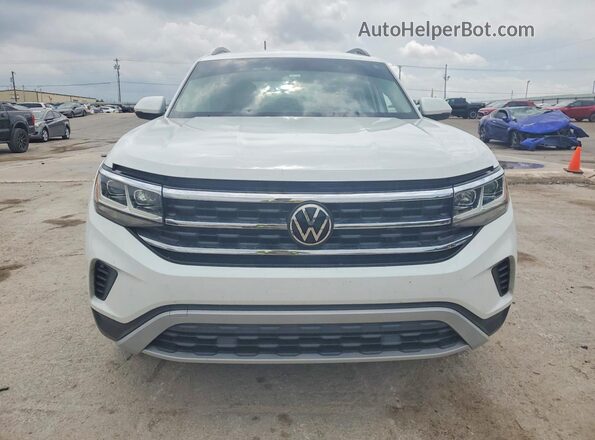 1V2AP2CA0MC504745 2021 VOLKSWAGEN ATLAS Белый Вид спереди