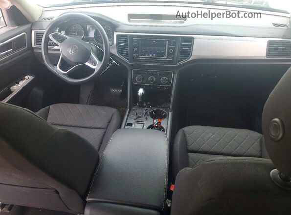 1V2AP2CA0MC504745 2021 VOLKSWAGEN ATLAS Белый Вид панели приборов