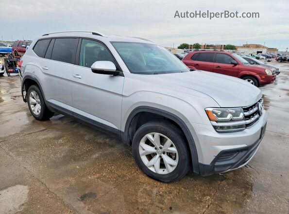 1V2AR2CA0JC516013 2018 VOLKSWAGEN ATLAS Silver Передня права чверть