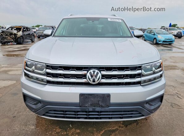 1V2AR2CA0JC516013 2018 VOLKSWAGEN ATLAS Silver Вид спереду