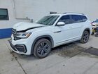 2022 Volkswagen Atlas Sel R-line White vin: 1V2AR2CA6NC520105