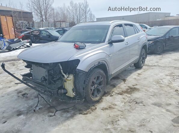 1V2BE2CA2RC244222 2024 VOLKSWAGEN ATLAS Silver Передня ліва чверть