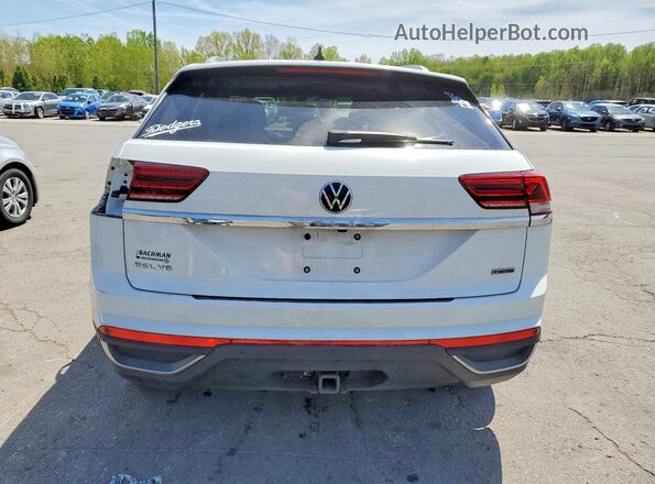 1V2BE2CA3MC206653 2021 VOLKSWAGEN ATLAS White Rear view