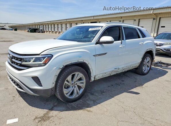 1V2BE2CA3MC206653 2021 VOLKSWAGEN ATLAS White Front left