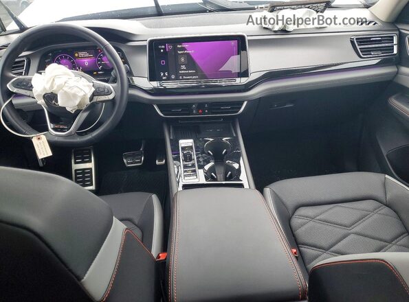 1V2CR2CA3SC518588 2025 VOLKSWAGEN ATLAS Gray წინა პანელის ხედი