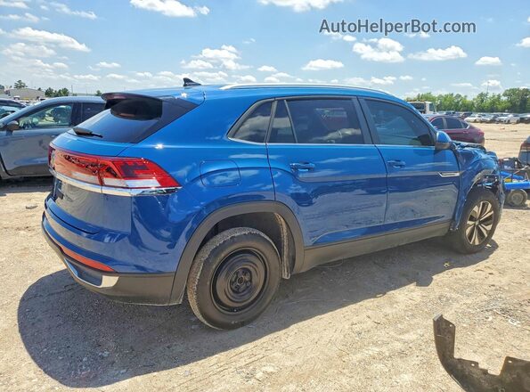 1V2DE2CA8SC217038 2025 VOLKSWAGEN ATLAS Blue Задня права чверть