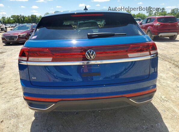 1V2DE2CA8SC217038 2025 VOLKSWAGEN ATLAS Blue Вид ззаду