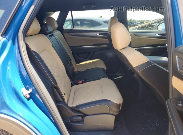 1V2DE2CA8SC217038 2025 VOLKSWAGEN ATLAS Blue Вид задньої частини салону