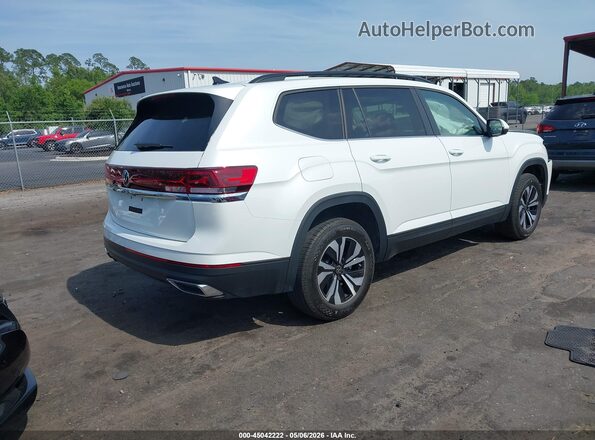 1V2DN2CA0TC540839 2026 VOLKSWAGEN ATLAS Белый Задняя правая четверть