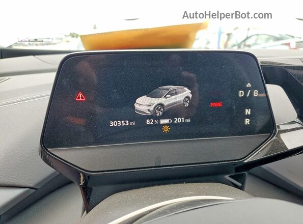 1V2DNPE8XPC054679 2023 VOLKSWAGEN ID.4 Серебряный Вид щитка приборов