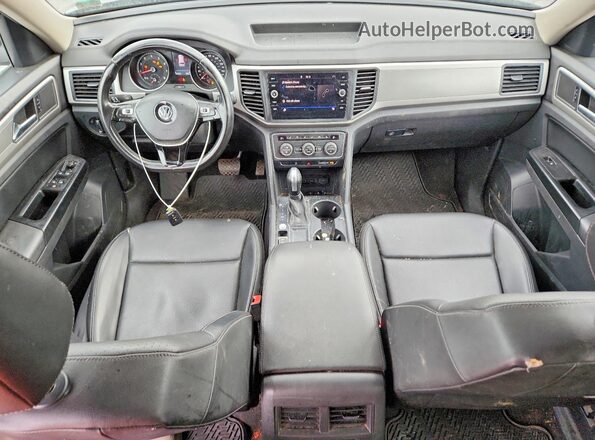 1V2DP2CA0LC500321 2020 VOLKSWAGEN ATLAS Black Առջևի վահանակի տեսք