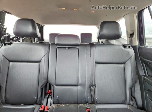 1V2DP2CA0LC500321 2020 VOLKSWAGEN ATLAS Black Հետևի նստատեղերի տեսք