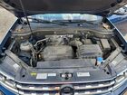2019 Volkswagen Atlas Se Синий vin: 1V2DP2CAXKC586459