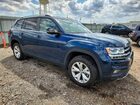 2019 Volkswagen Atlas Se Синий vin: 1V2DP2CAXKC586459