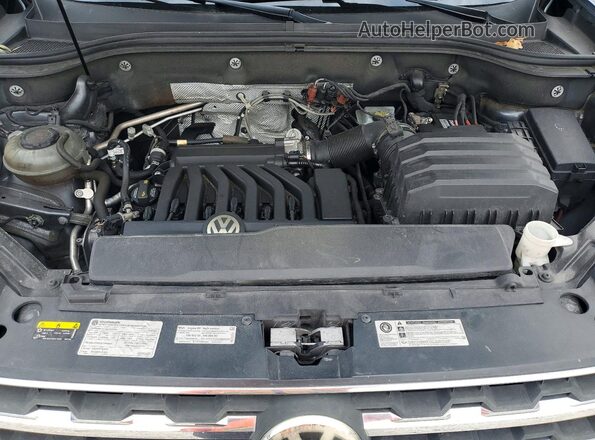 1V2DR2CA1JC589789 2018 VOLKSWAGEN ATLAS Gray Вид підкапотного простору