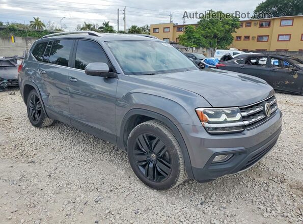 1V2DR2CA1JC589789 2018 VOLKSWAGEN ATLAS Gray Передня права чверть