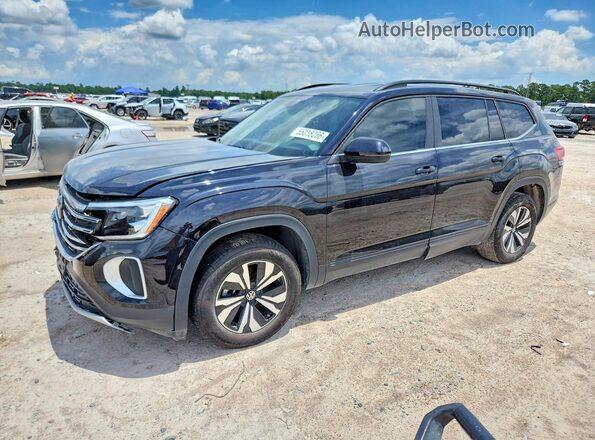 1V2DR2CA4SC523982 2025 VOLKSWAGEN ATLAS Black Передня ліва чверть